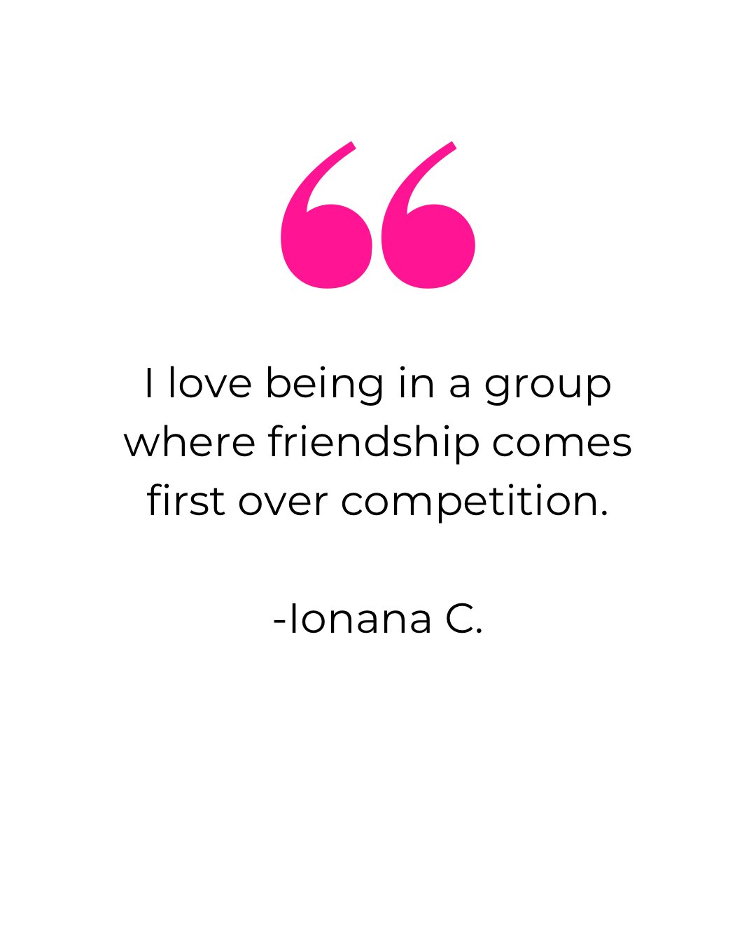 It’s a tribe who has your back, supports you when you need it. - 5